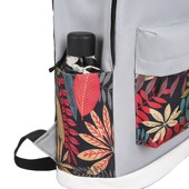 时尚 简约双肩包女大学生背包初中生校园韩版 学院风休闲背包三件套