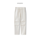 长裤 垂坠感直筒宽松百搭运动卫裤 潮流阔腿休闲裤 工装 男春秋季 韩版