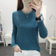 早秋季 外穿上衣 女内搭薄款 2021年新款 女士蕾丝拼接宽松针织打底衫