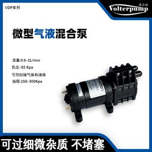 微型气液混合泵威尔特实验室大流量采样抽废液污水化工泵蠕动泵