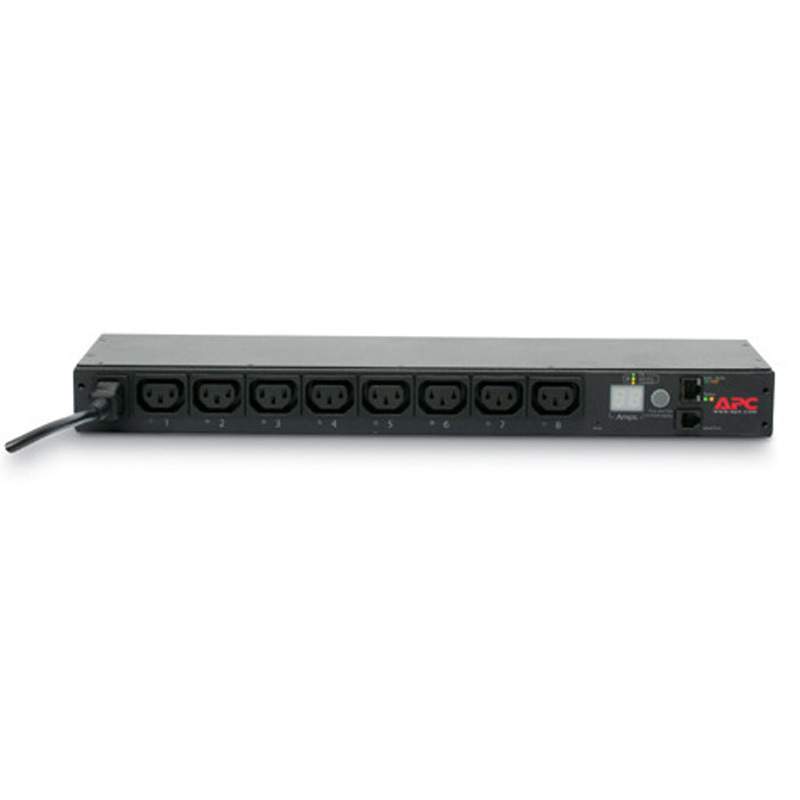 APC AP7920B机架式PDU网络开关型 1U 10A 230V 8个C13