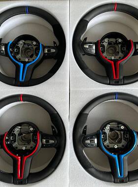 适用于BMW宝马F35F18改MP方向盘12345系X1X3X5改MP翻毛皮方向盘