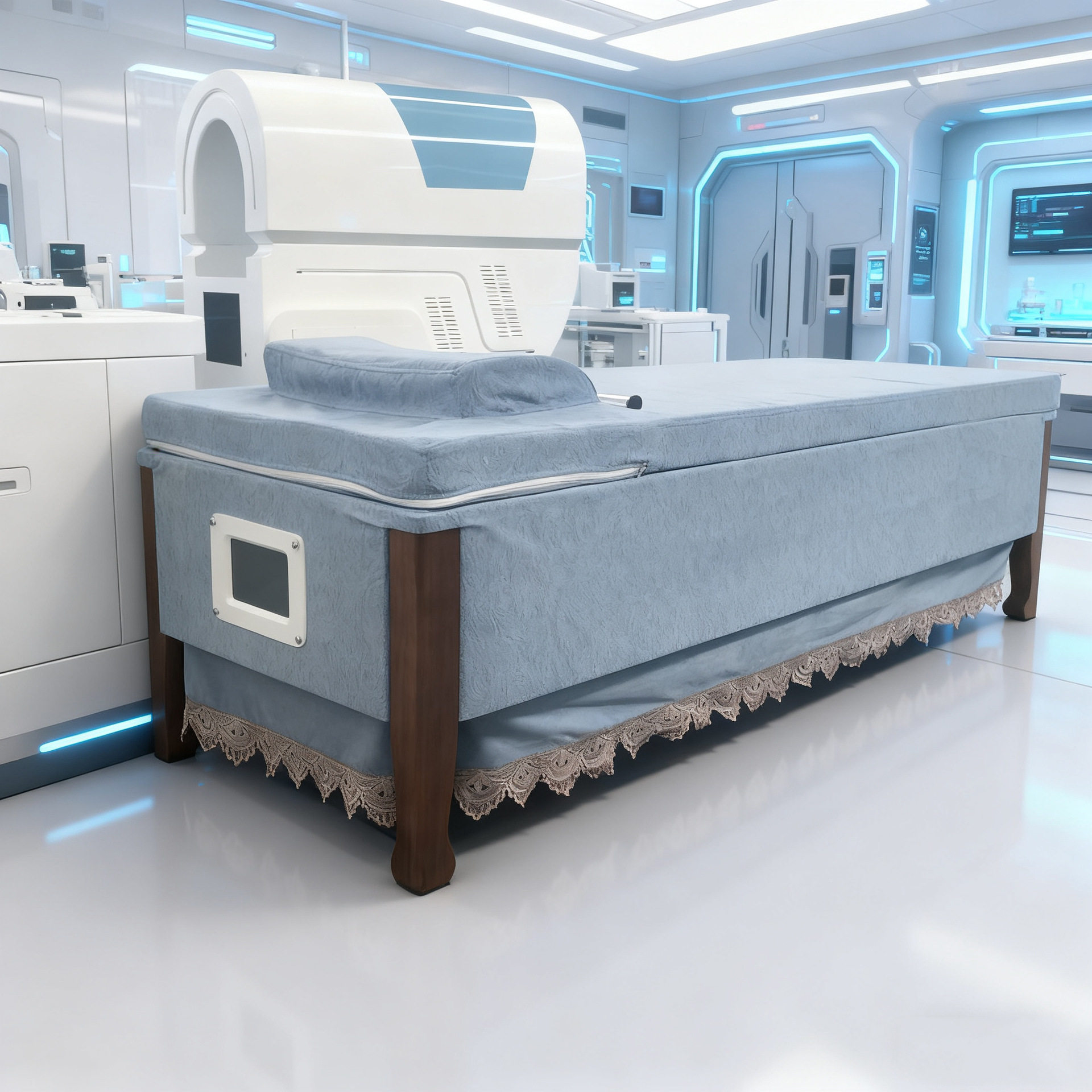 细胞梳理床自动正脊康养床健身床抖脊养生床摇摆抖动酸碱平衡床