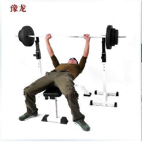 B深蹲架专业杠铃杠铃架举重床卧推架深蹲架家用举重架调节