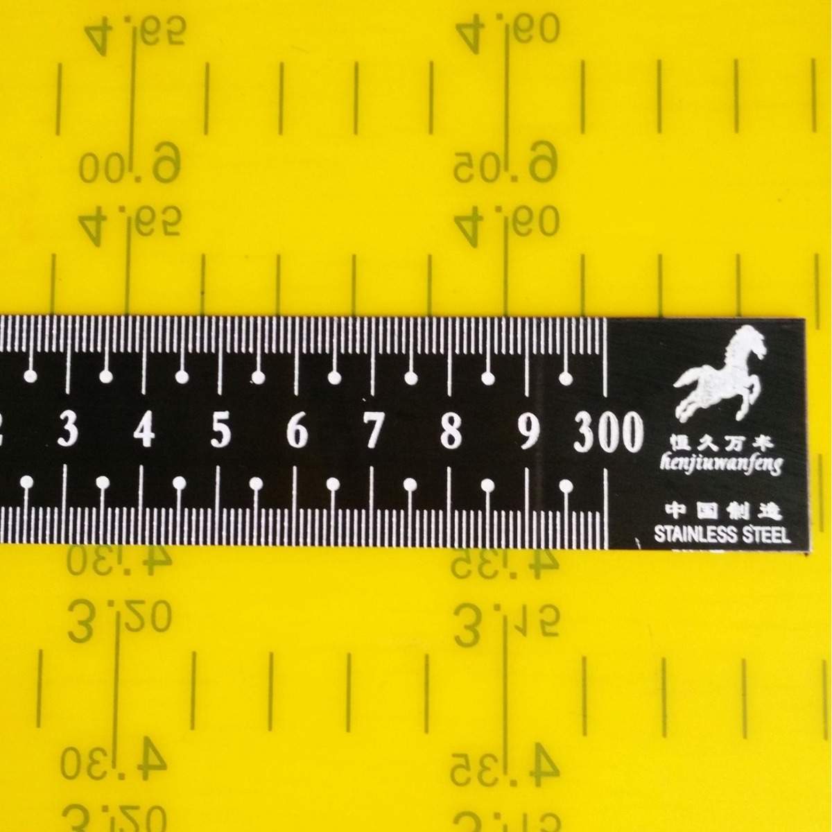 3米电镀黑钢尺不锈钢直尺标尺3米黑色钢尺宽钢板尺3米电镀钢尺30#