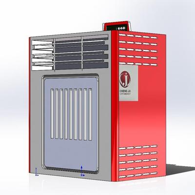 生物颗粒取暖炉木柴颗粒两用采暖炉家用室内柴火炉商用颗粒燃料炉