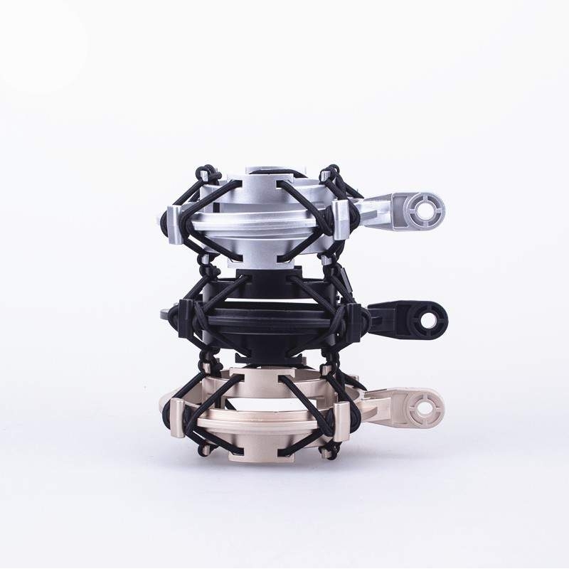 麦克风防震架金银黑色适用于铁三角ATR2500AT2020AT2035麦克风