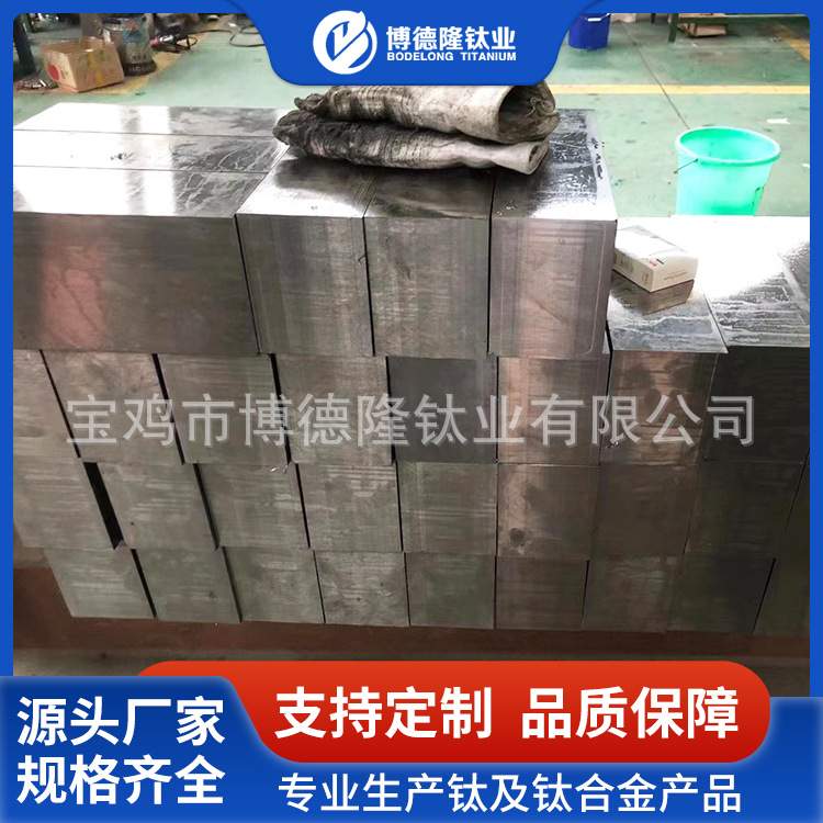 现货供应钛方块TA1/TA2/TA3钛合金方条钛块锻件按图加工