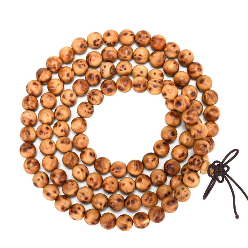 太行山崖柏手串2.0陈化老料满瘤疤8mm男女佛珠108颗手链