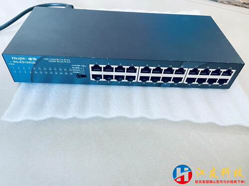 睿易rg-es124gd 24口千兆交换机 封签在