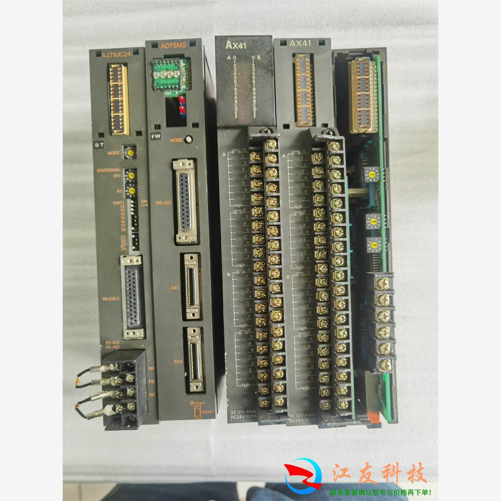 三菱PLC模块，放久不，维修过，