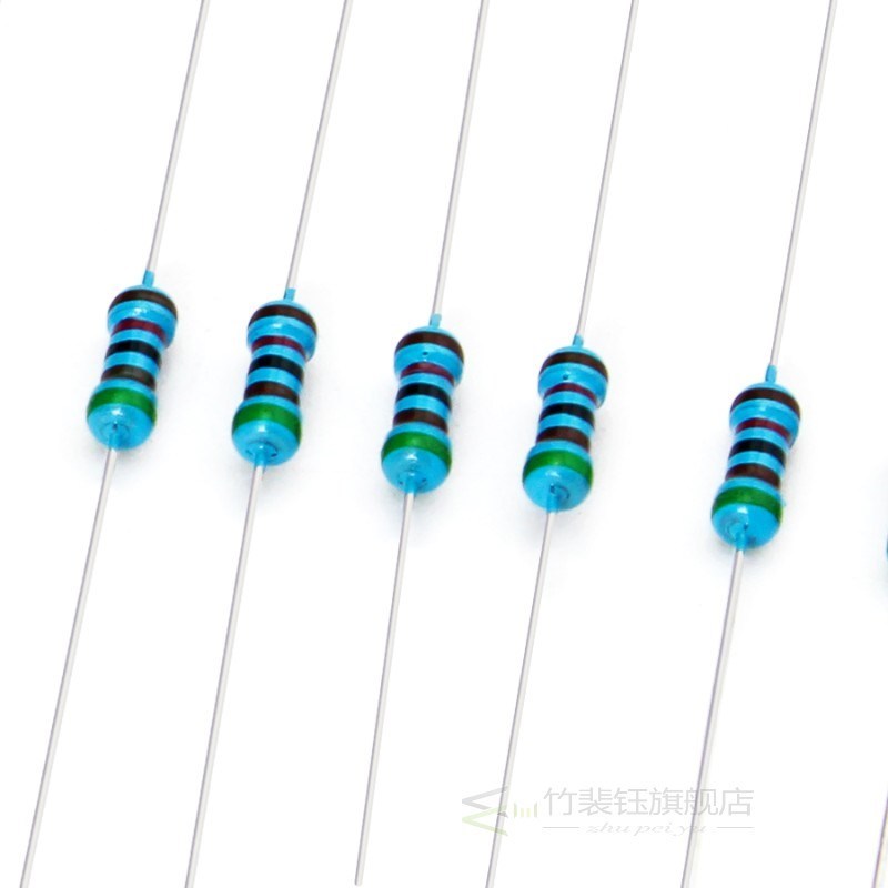 极速(10 ohms~1 M ohm)1/4W resistors 1% Metal Film Resistor k