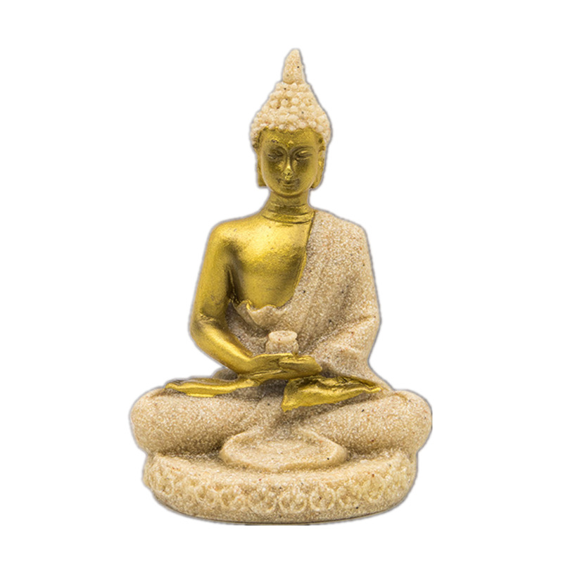 速发Creative Yafo Statue Decoration Mini Zen Home Decoration