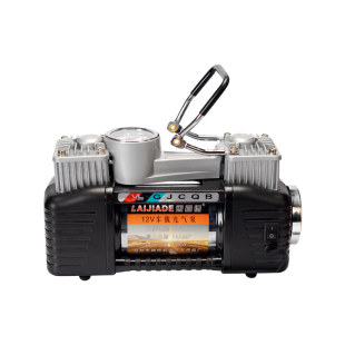 推荐 莱嘉德车载充气泵12便携式 小轿车汽车用打气泵电动加气泵 新品