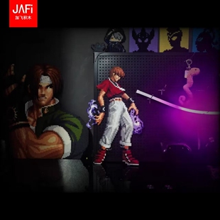 拳皇 克里斯 像素积木 手办 材料包-某山楂同款 高约45厘米