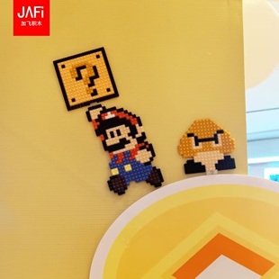 像素积木 手办 材料包 ， 超级玛丽 马里奥 创意潮玩 手办