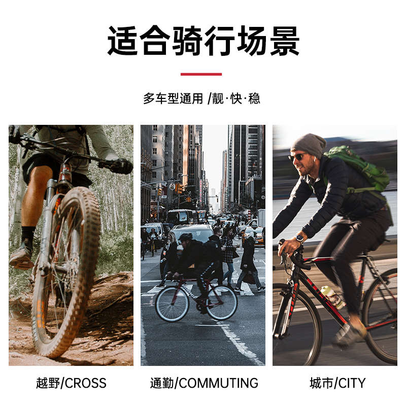 GINE极耐自行车脚踏山地车脚踏板培林防滑公路单车折叠车骑行脚