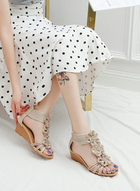 shoeswomen西米亚民族风