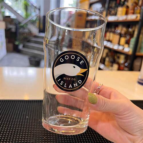 扎啤杯美国GOOSEISLAND鹅岛专用啤酒杯皮尔森英式精酿IPA品脱杯定