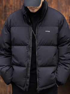 法国进口品牌立领羽绒服男士加厚保暖防寒面包服外套夹克冬季新款