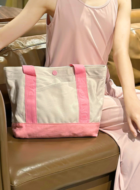 青青之舞 马卡龙拼色Thoth包百搭拼色时尚潮流舞蹈单肩背包