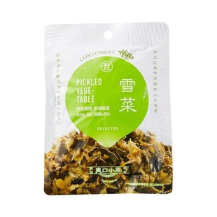 盒马鲜生代购雪菜笋丝50g双倍爽脆鲜嫩爽口下饭拌面拌饭酱雪菜