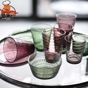 芬兰iittala伊塔拉露珠 玻璃杯子水杯高脚杯酒杯碗盘子简约北欧风