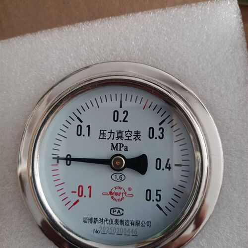 顺丰立式台式灭菌器新华医疗淄博新时代压力真空表-0.1-0.5MPA