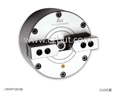 常州比优特BYT二爪中实气动卡盘BK160SQ-2,BK200SQ-2,BK250SQ-2