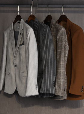 商务男士衣柜样板房衣帽间衣服绅士意式西服马甲皮鞋软衣柜装饰品