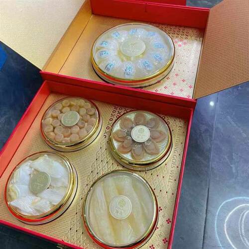 热销滋补品礼品盒燕窝鲍鱼花胶海味干货礼盒装双层中秋春节日送礼