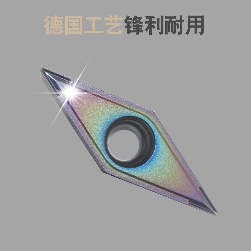 热销数控车刀片菱形VCMT160404机夹刀杆内孔外圆刀机加刀头尖角机