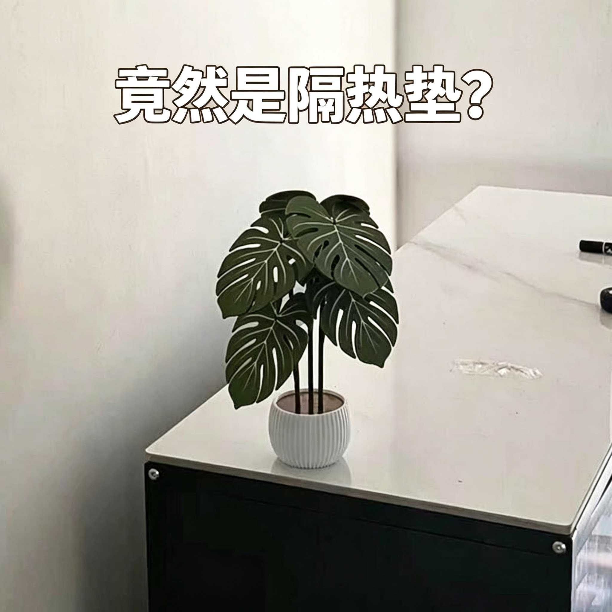 龟背竹防烫垫桌垫隔热垫耐高温