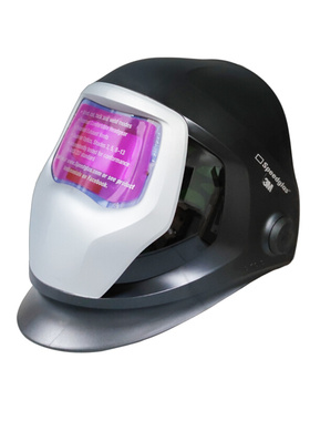 。3M9100V/9002V快速自动变光屏电焊接弧焊头罩面罩面具阻隔有害