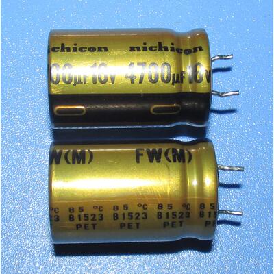 日本尼康金壳25v100uf   50V47uf  63V100uf  63V100uf 4700UF16V