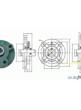 LK 外球面轴承UCFC203 UCFC204 UCFC205 UCFC206 UCFC207 轴承
