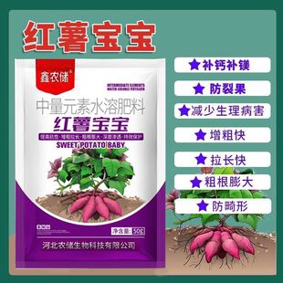 红薯宝宝正品微生物防裂快速补钙膨大畸形补镁地瓜根茎膨大素增长