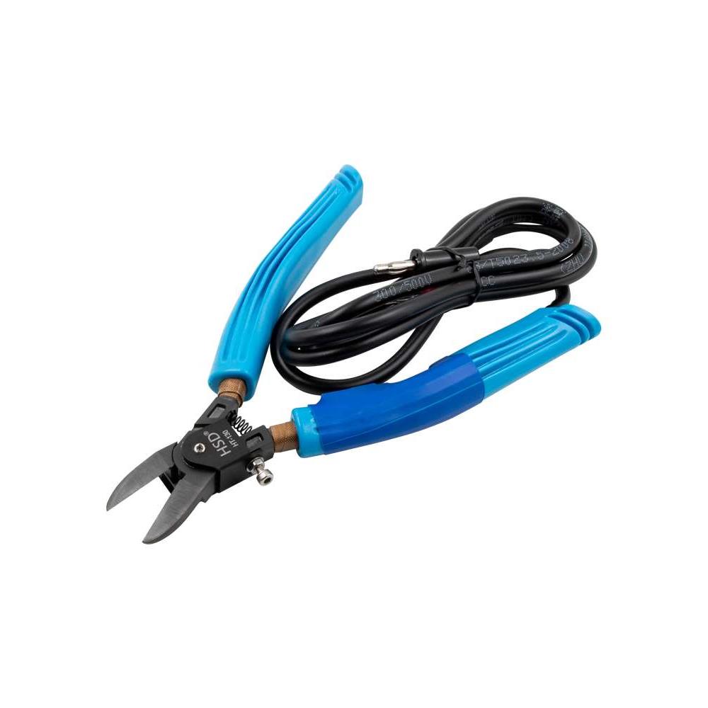 电热剪塑料树脂剪钳修边剪加热剪刀HT-130亚克力加长刀刃电热剪钳