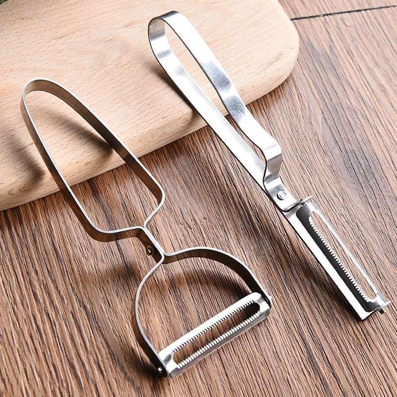 不锈钢削皮刀厨房专用加厚削皮神器新款瓜刨家用刨皮刀尖头削皮器