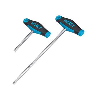 德国HAZET哈蔡特原装进口1/4寸T型套筒手柄旋具批头手柄伸缩加长