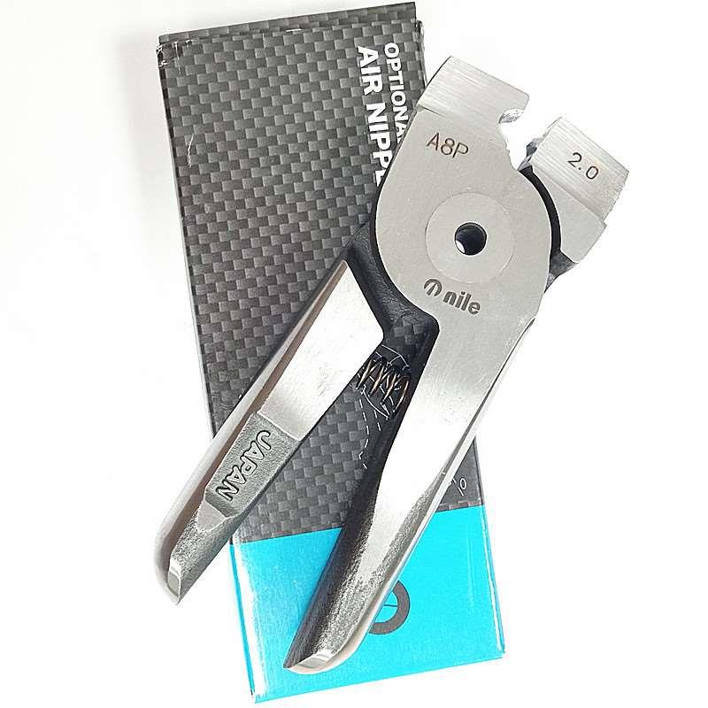 日本利莱NILE气动压线钳裸端子绝缘端子夹线钳奶嘴钳压端子A8P2.0