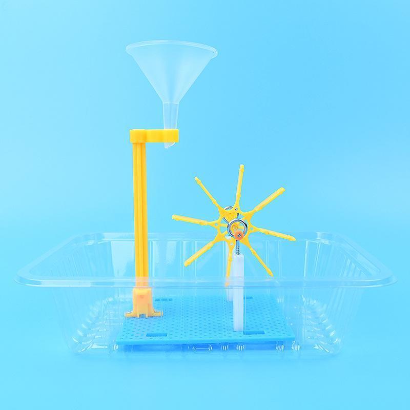 水轮车物理科技小制作手工DIY科学实验材料包 小学生教材教具推荐