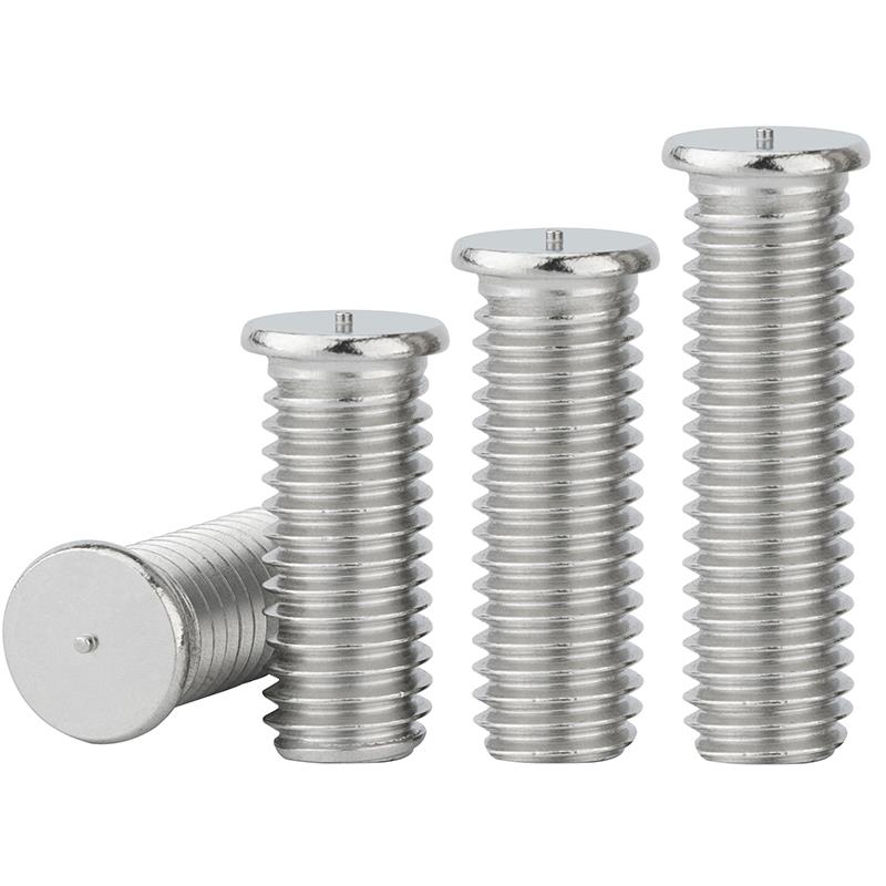 304不锈钢焊接螺丝点焊螺钉碰焊螺柱植焊钉焊接螺柱M3M4M5M6M8M10