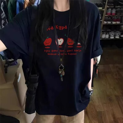 短袖t恤女2025新款夏季半袖上衣