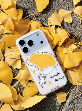 dadoodle 原创可爱银杏小狗磁吸手机壳保护壳苹果iphone17promax