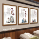中医养生馆中庸之道防微杜渐中庸之道挂图广告海报KT板装 饰画壁画