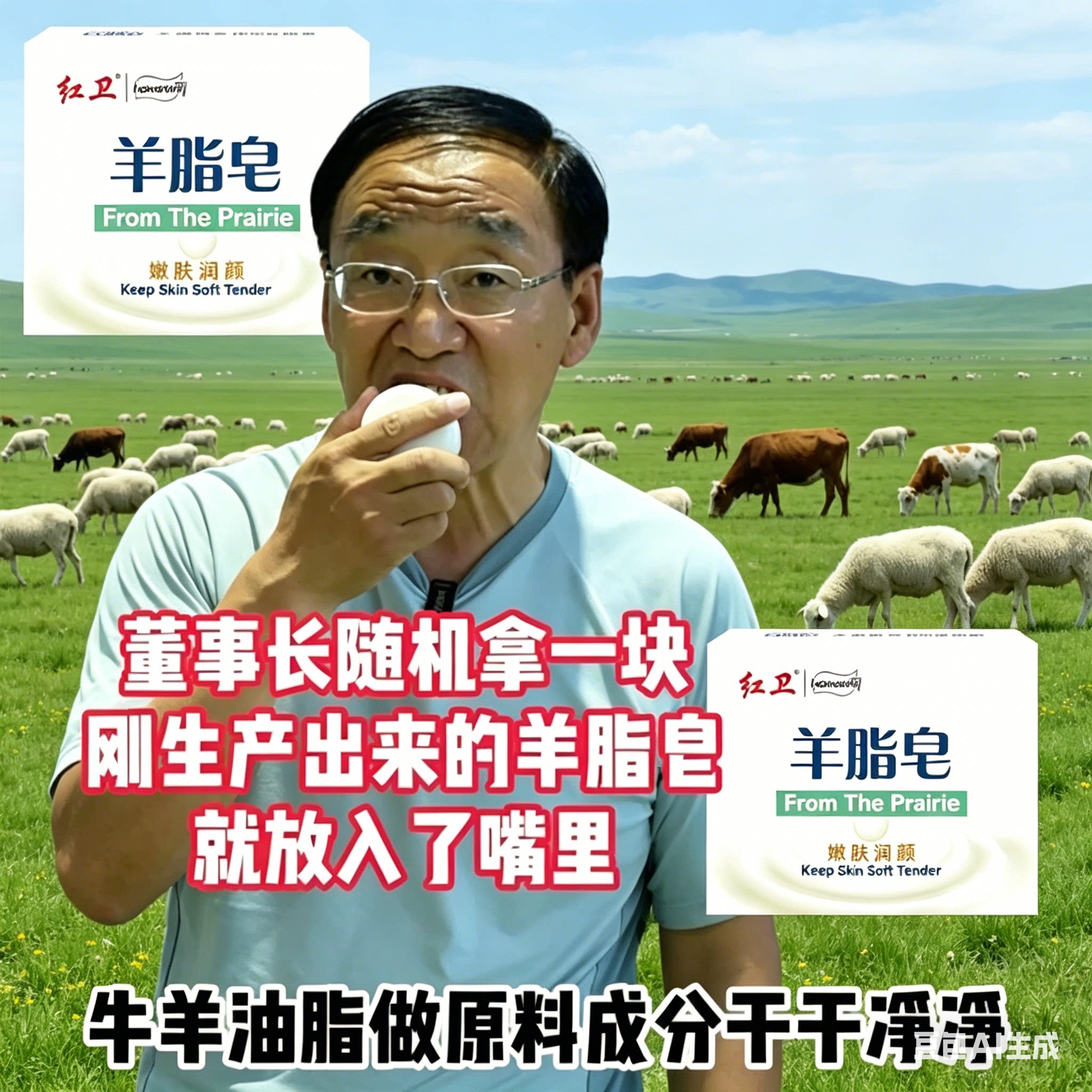 红卫羊脂皂官方旗舰店