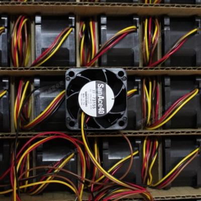 XF-73155 全新Sanyo三洋 4028  DC24V 0.22A 4线PWM调速散热风扇
