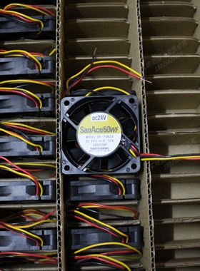 XF-73933全新Sanyo/三洋 9WF0624H701 DC24V 0.12A 6015散热风扇