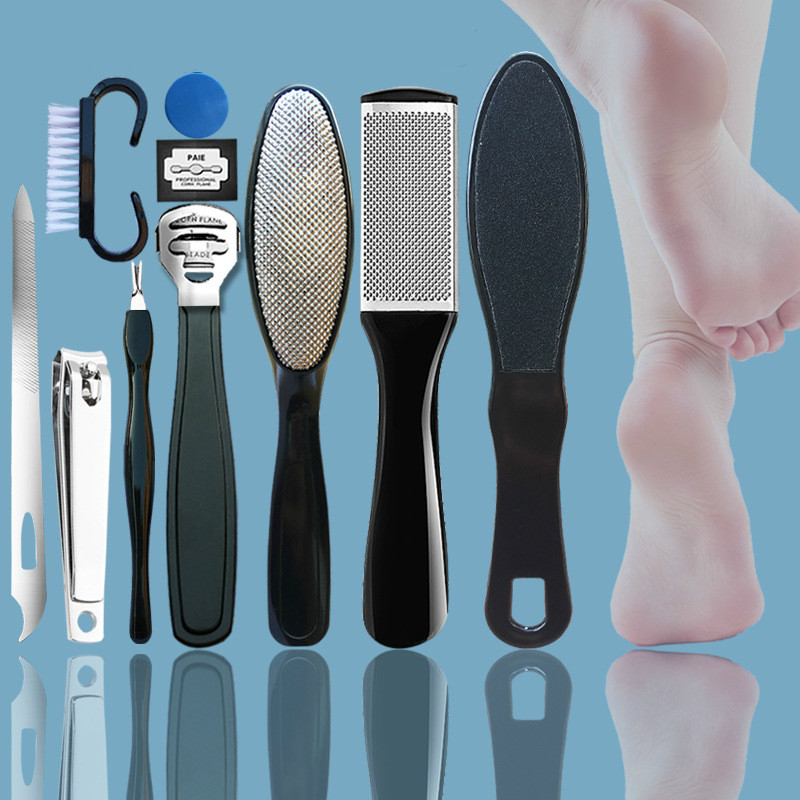 网红10 in 1 Professional Foot Care Kit Pedicure Tools Set St 电子元器件市场 水晶头 原图主图